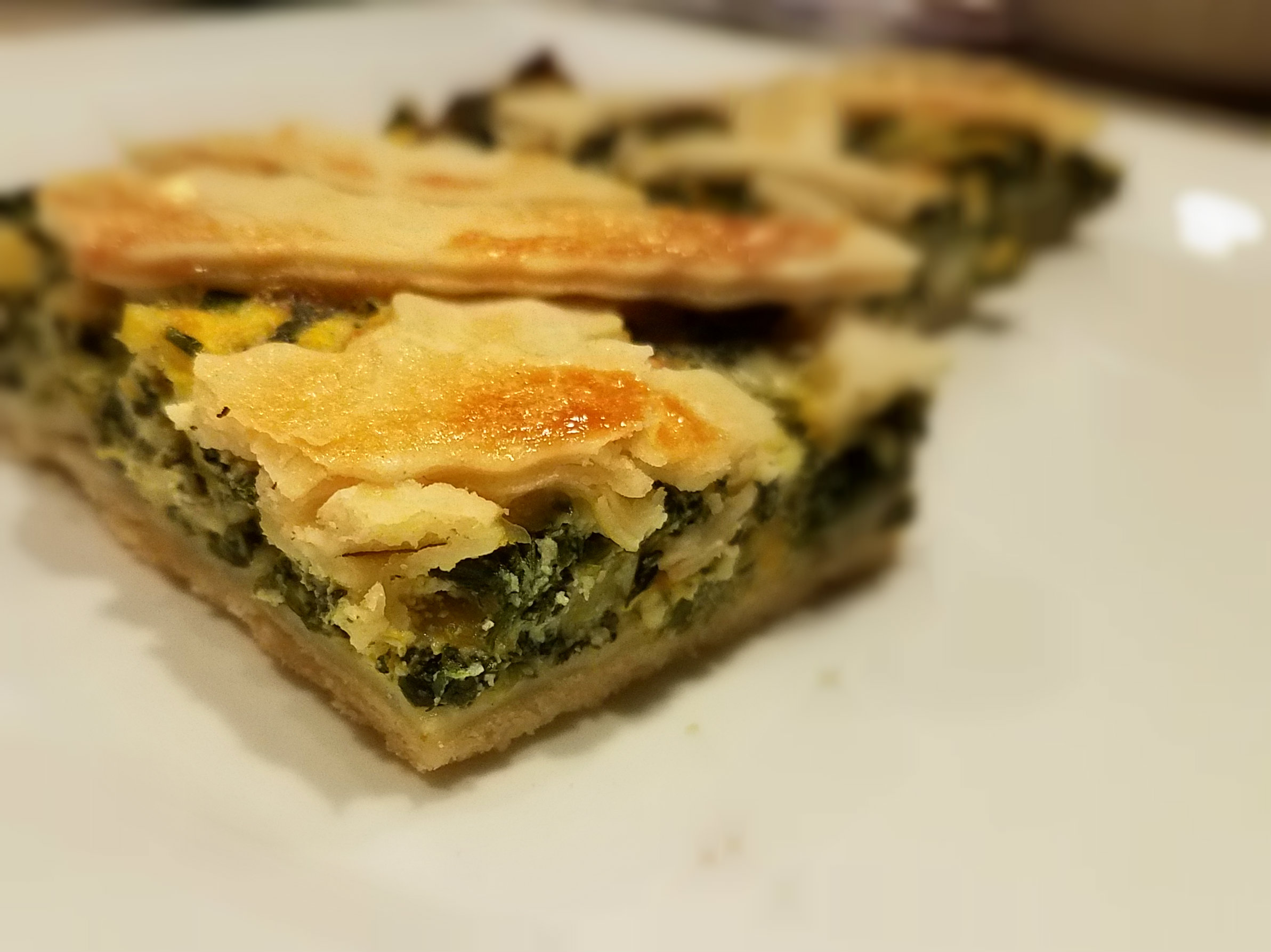 Butternut squash and spinach tart Chef Without a Kitchen